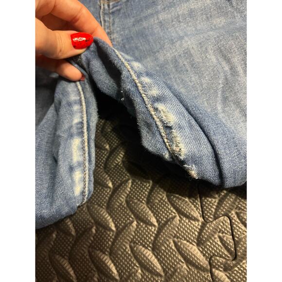 American Eagle Next Level Stretch Jeans Women’s Size 16 Short Blue Denim Skinny - Picture 4 of 7